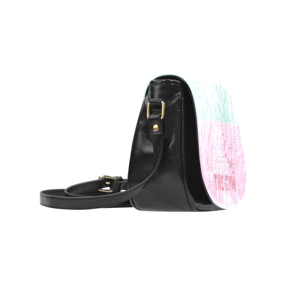 Classic Saddle Bag Gym girl