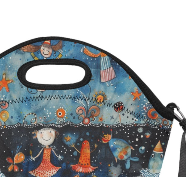 Neoprene Lunch Bag (Model 1669)(Large)