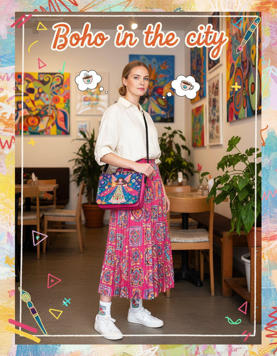 Daily Artistic Fairy Crossbody Bag