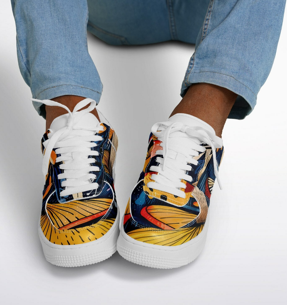 Core Low Shoes - mushrooms