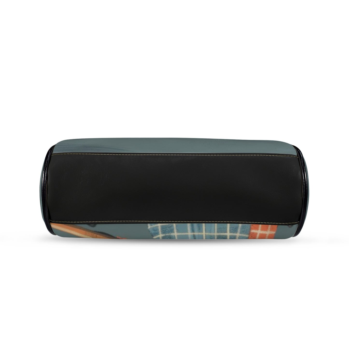 Vintage Cat & Mouse Art Handbag – Whimsical Retro-Inspired Shoulder Bag