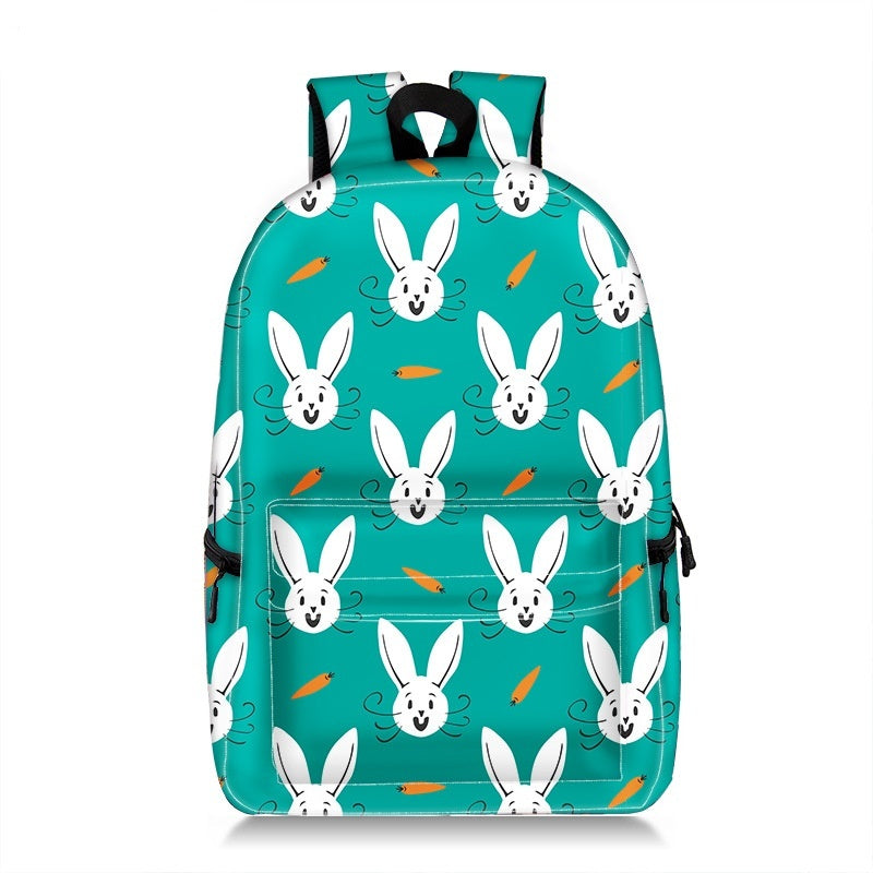 Cartoon Animal Printing Large Capacity Student Schoolbag Printing Backpack