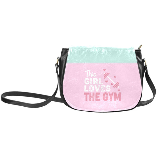 Classic Saddle Bag Gym girl