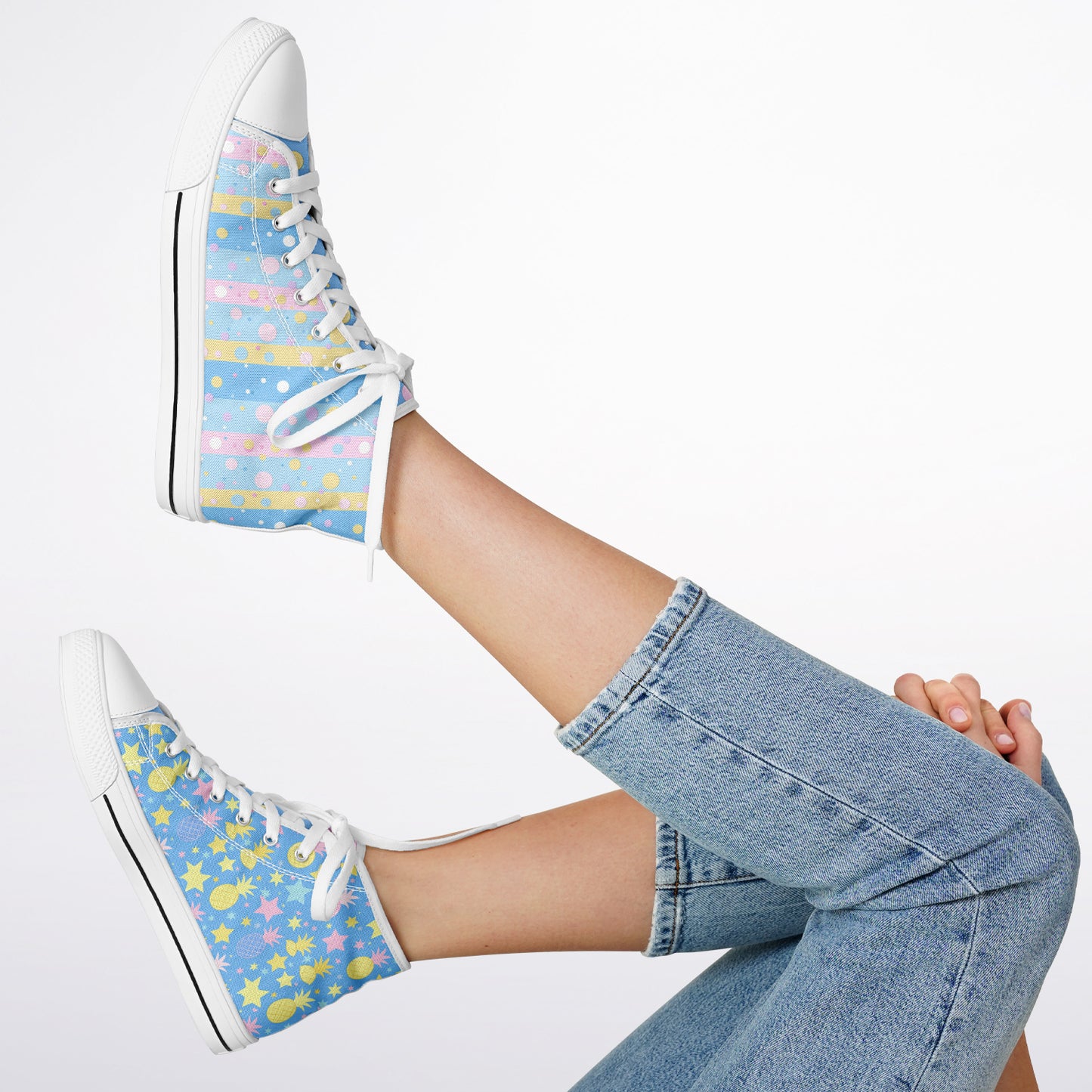 Urban Peak High Top Shoes in funny pattern