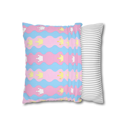 Spun Polyester Square Pillowcase