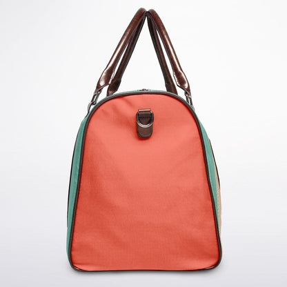 Urban Voyager Duffle Bag – Artistic Canvas Weekender - Batty