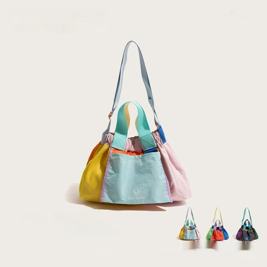 Color Matching Dumpling Bag Special-interest Design Foldable