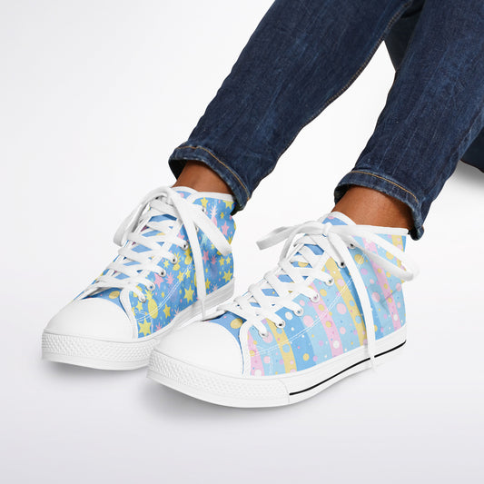 Urban Peak High Top Shoes in funny pattern