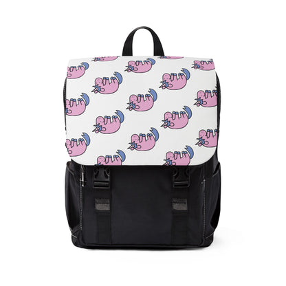 Unisex Casual Shoulder Backpack with unicorn pattern