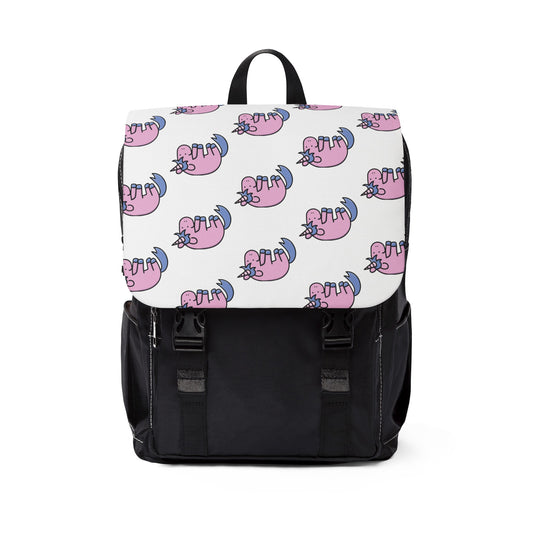 Unisex Casual Shoulder Backpack with unicorn pattern