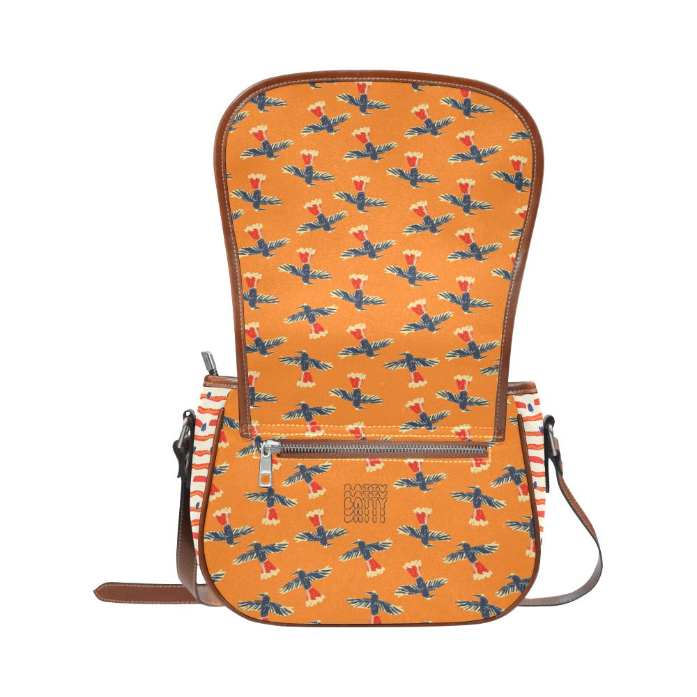 Batty Saddle Bag – “Mrs. Self-Care” Pattern (Large) - Batty