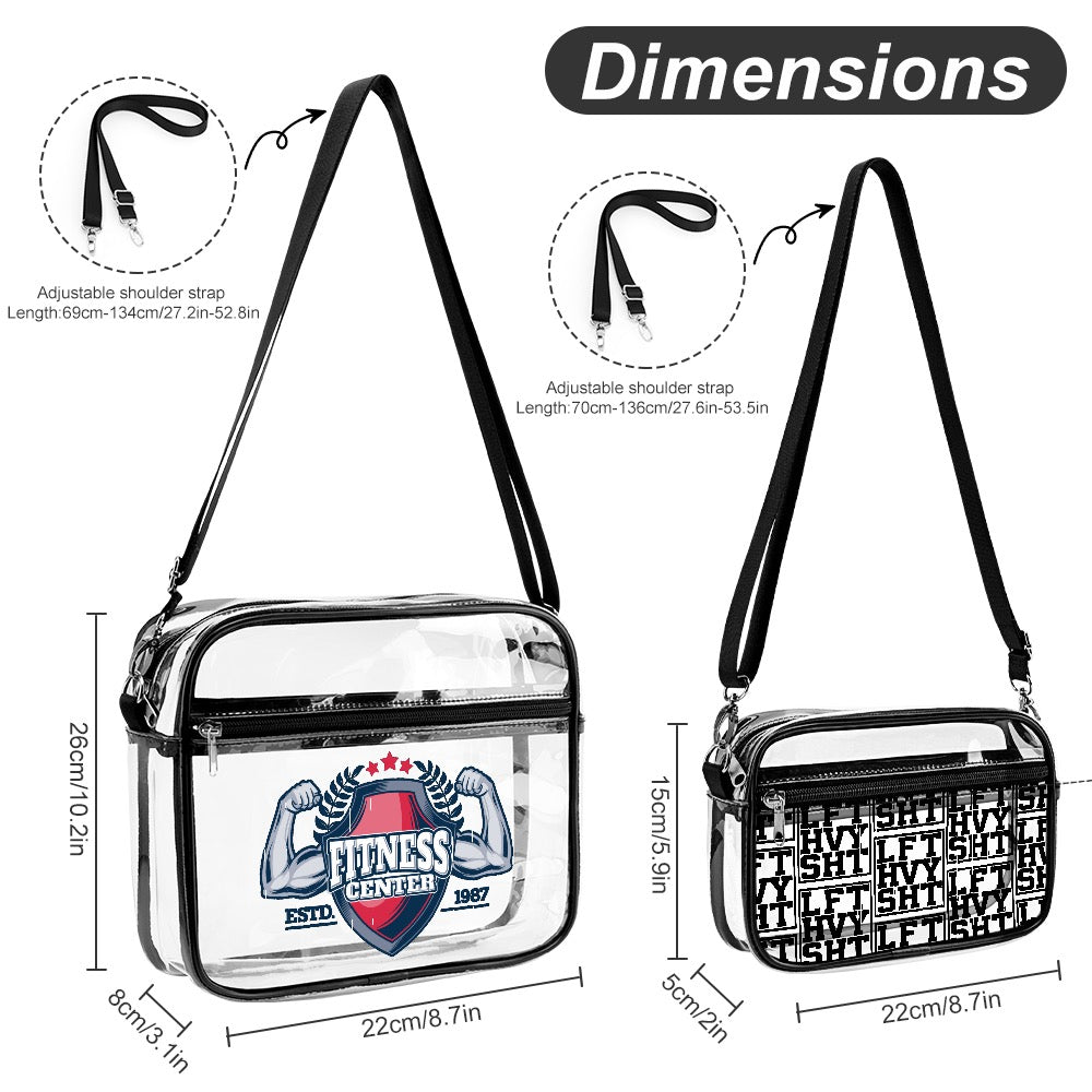Transparent satchel set Two piece  2024 New