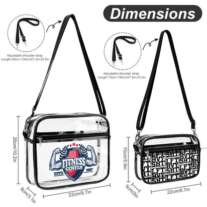 Transparent satchel set Two piece  2024 New