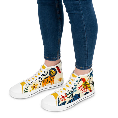 Funny Jungle High Top Sneakers