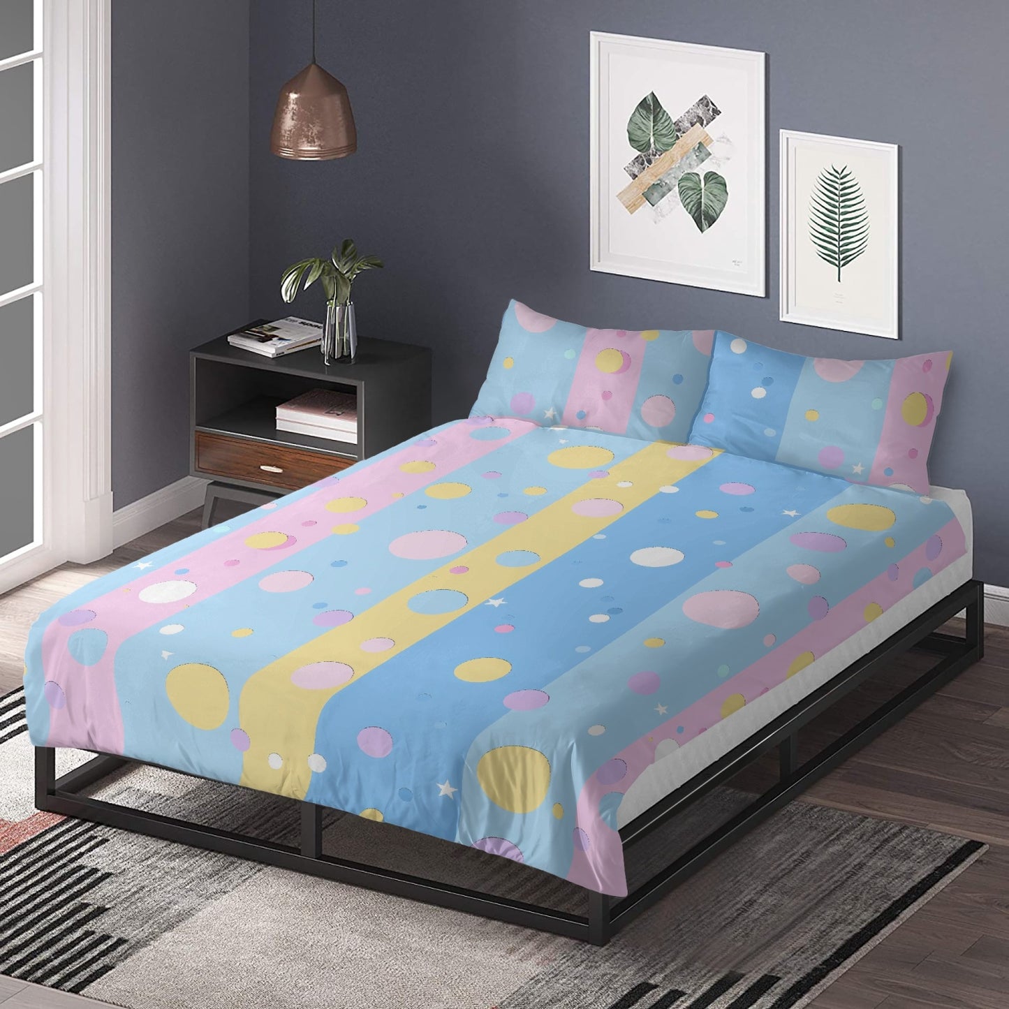 291. 3in1  Bedding Set