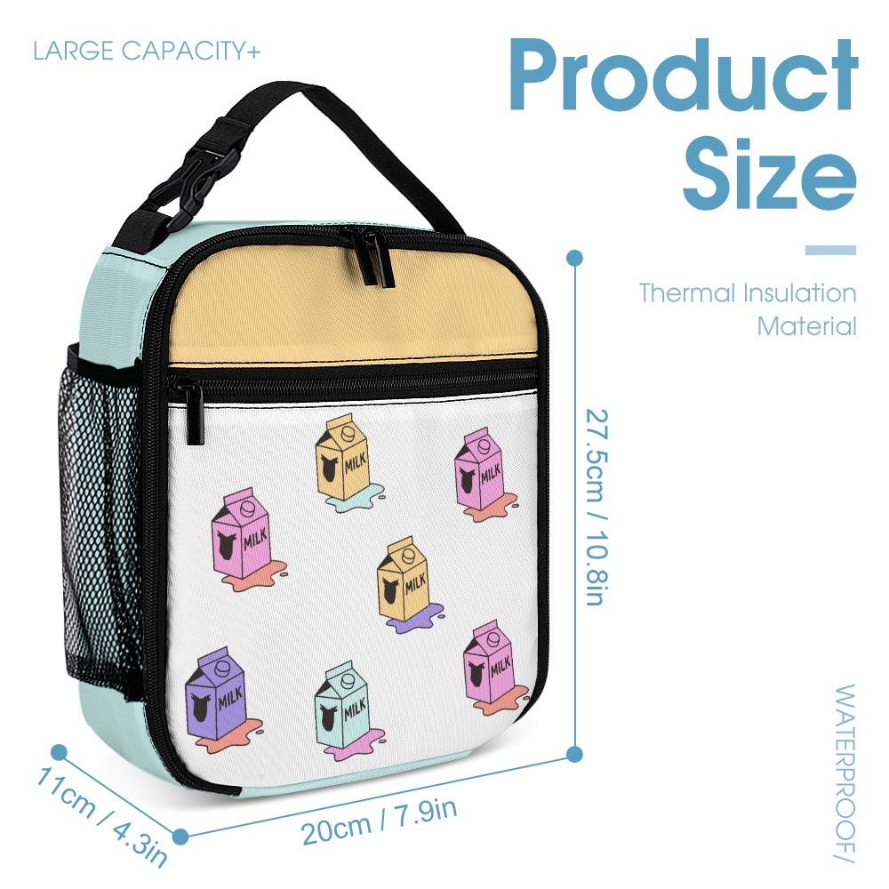 The Pop Cow School Collection: Backpack • Lunch Bag • Pencil Case - Batty