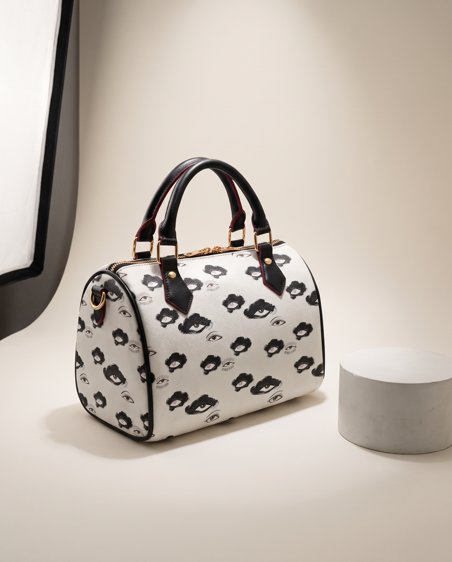 Eyes On You Handbag — Artistic Crossbody & Top Handle Bag