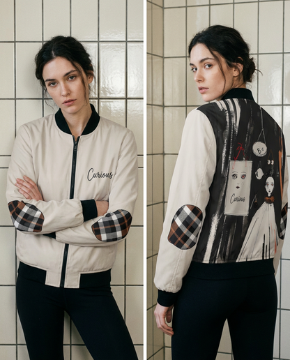 Curious Art Bomber Jacket