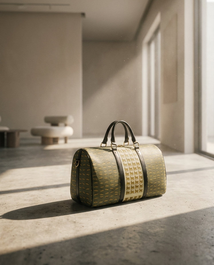 Spacious PU Leather Weekender Bag – Travel, Gym & Everyday Adventure - Batty