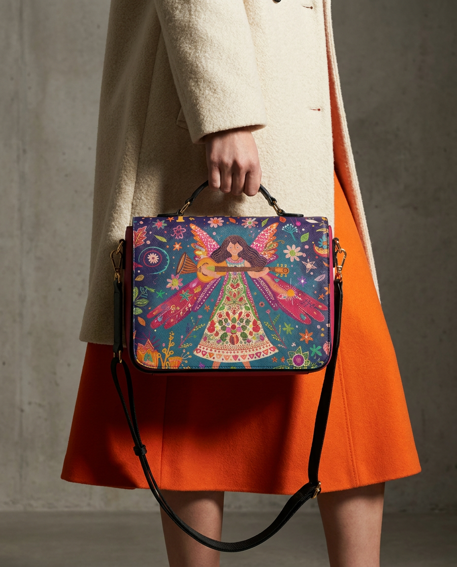Daily Artistic Fairy Crossbody Bag - Batty