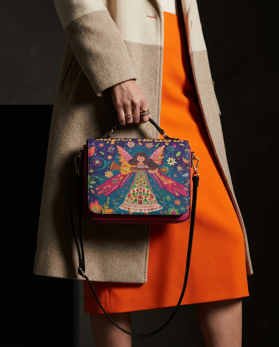 Daily Artistic Fairy Crossbody Bag - Batty