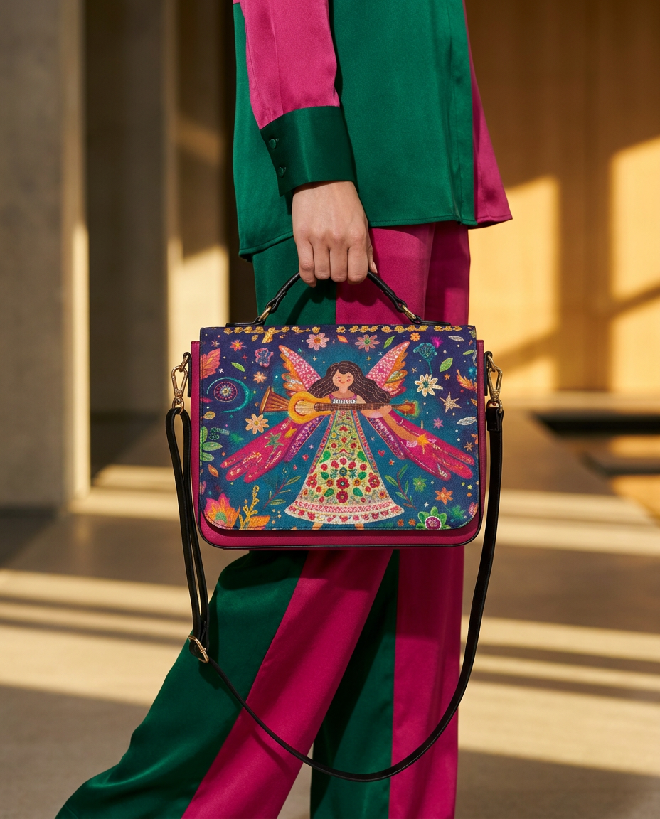 Daily Artistic Fairy Crossbody Bag - Batty