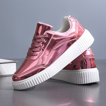 Thick-soled Sequins Fashion Sneaker