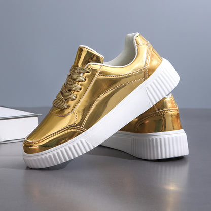 Thick-soled Sequins Fashion Sneaker