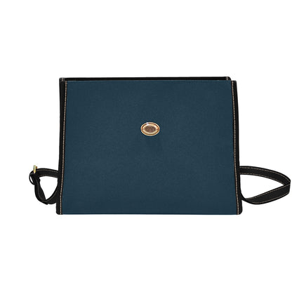 A cute leather school style bag with a comfy strap, with two bunny friends.