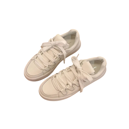 Lace Up Round Toe Sneakers
