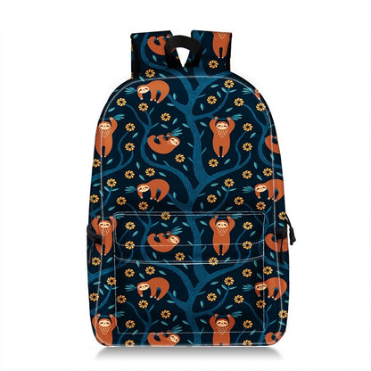 Cartoon Animal Printing Large Capacity Student Schoolbag Printing Backpack