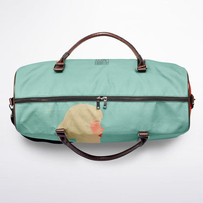 Urban Voyager Duffle Bag – Artistic Canvas Weekender - Batty