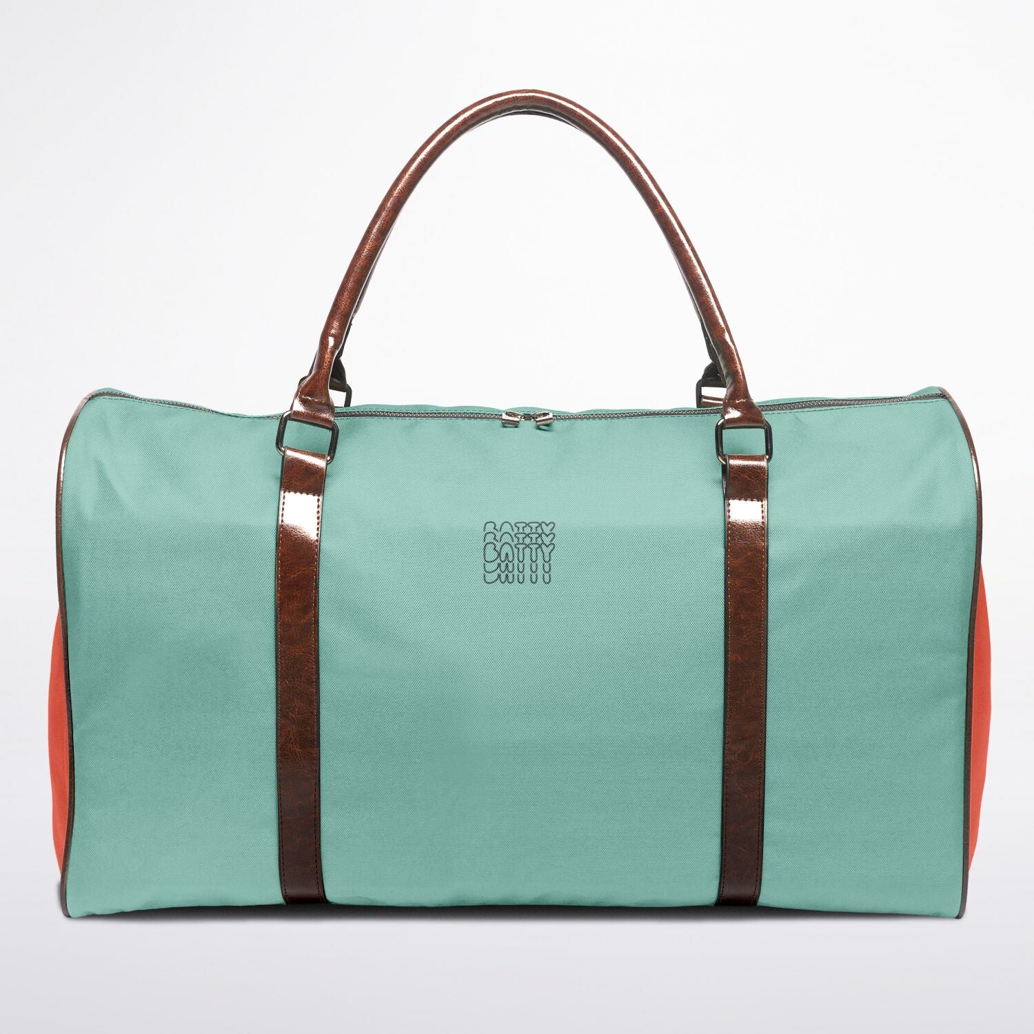 Urban Voyager Duffle Bag – Artistic Canvas Weekender - Batty