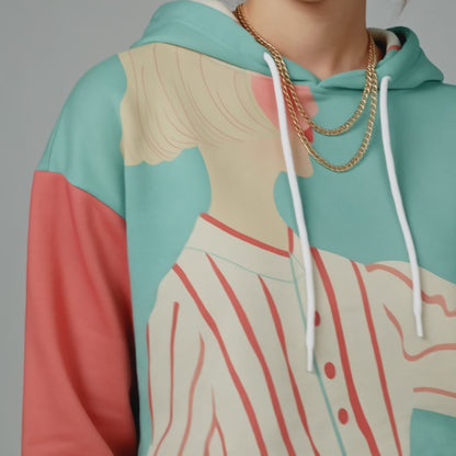 Fashion Dance Hoodie coral-mint