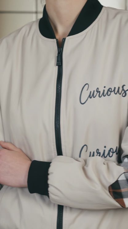Curious Art Bomber Jacket