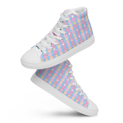 Women’s high top canvas shoes