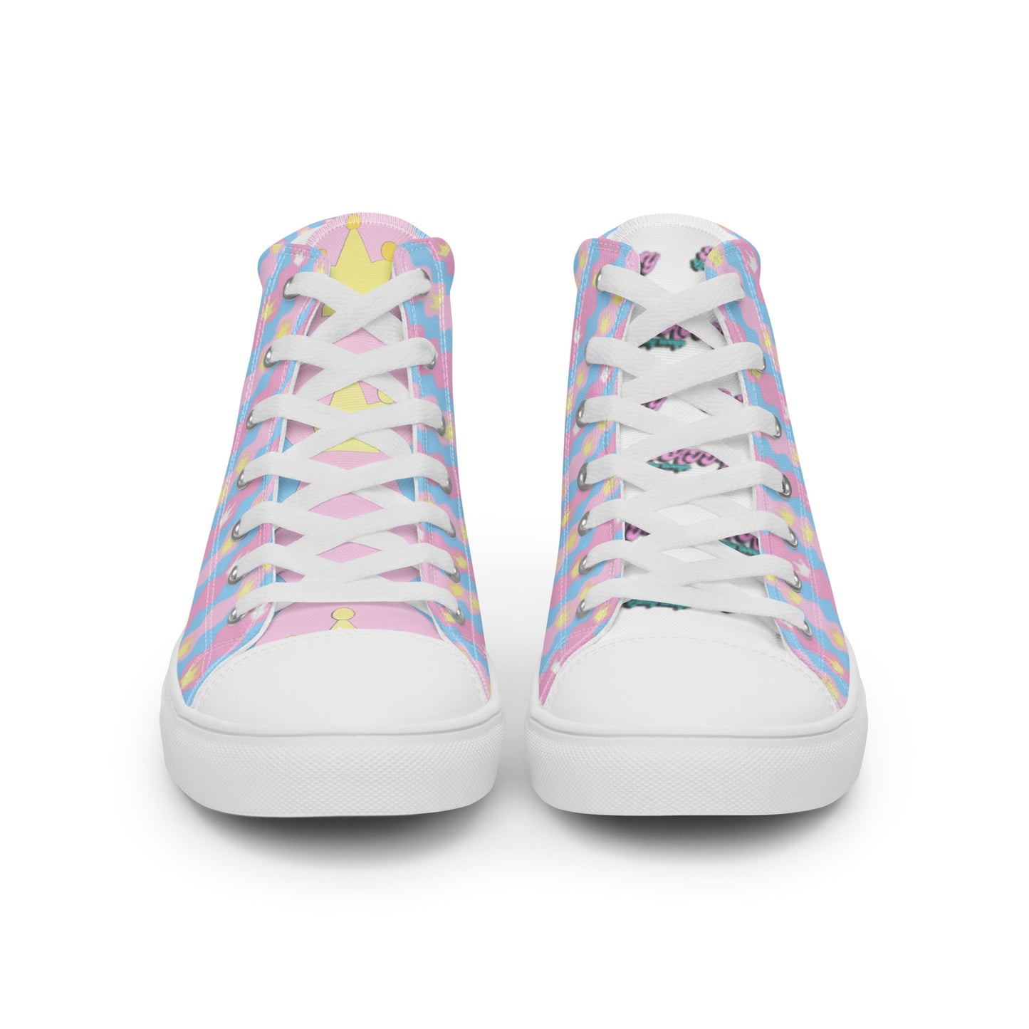 Women’s high top canvas shoes