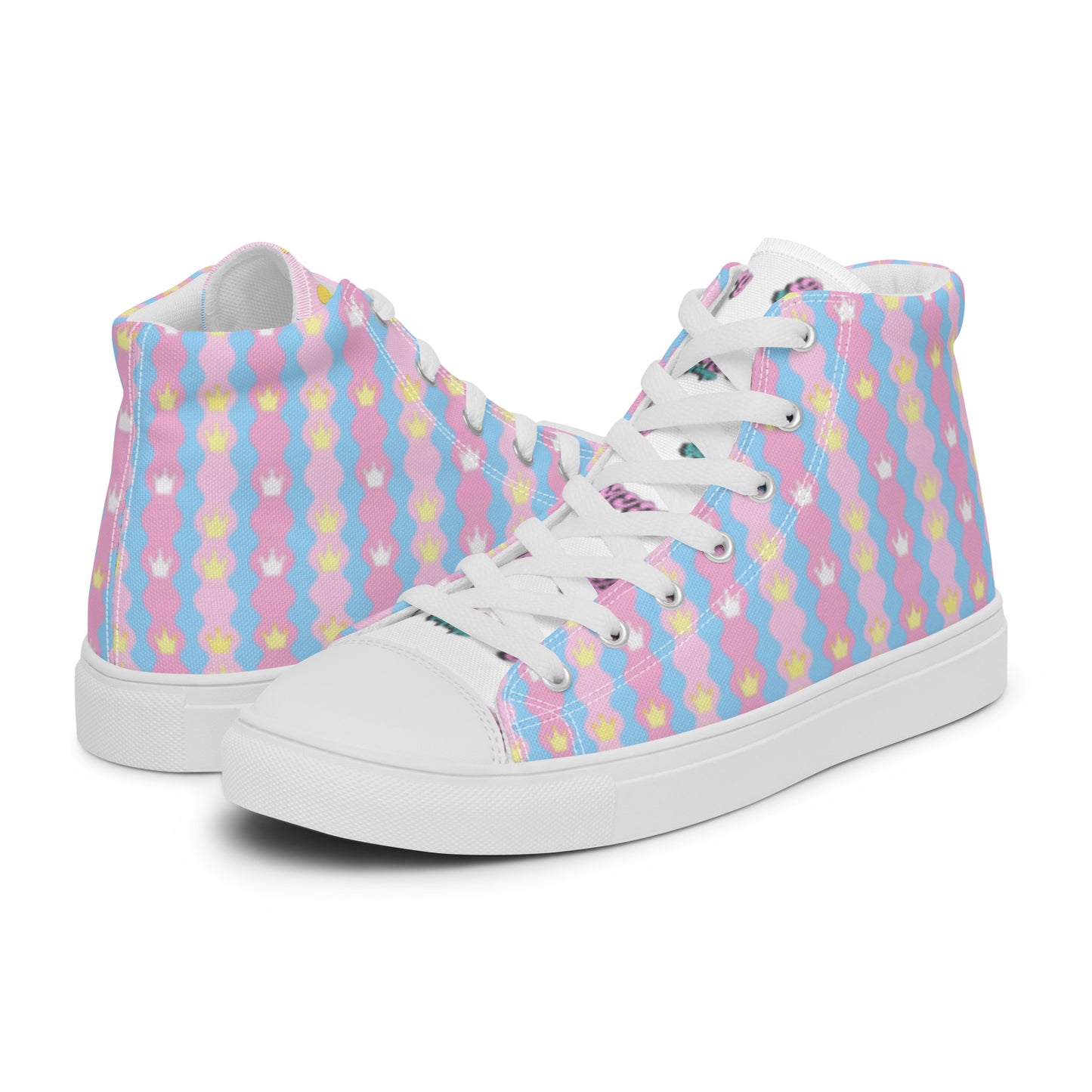 Women’s high top canvas shoes