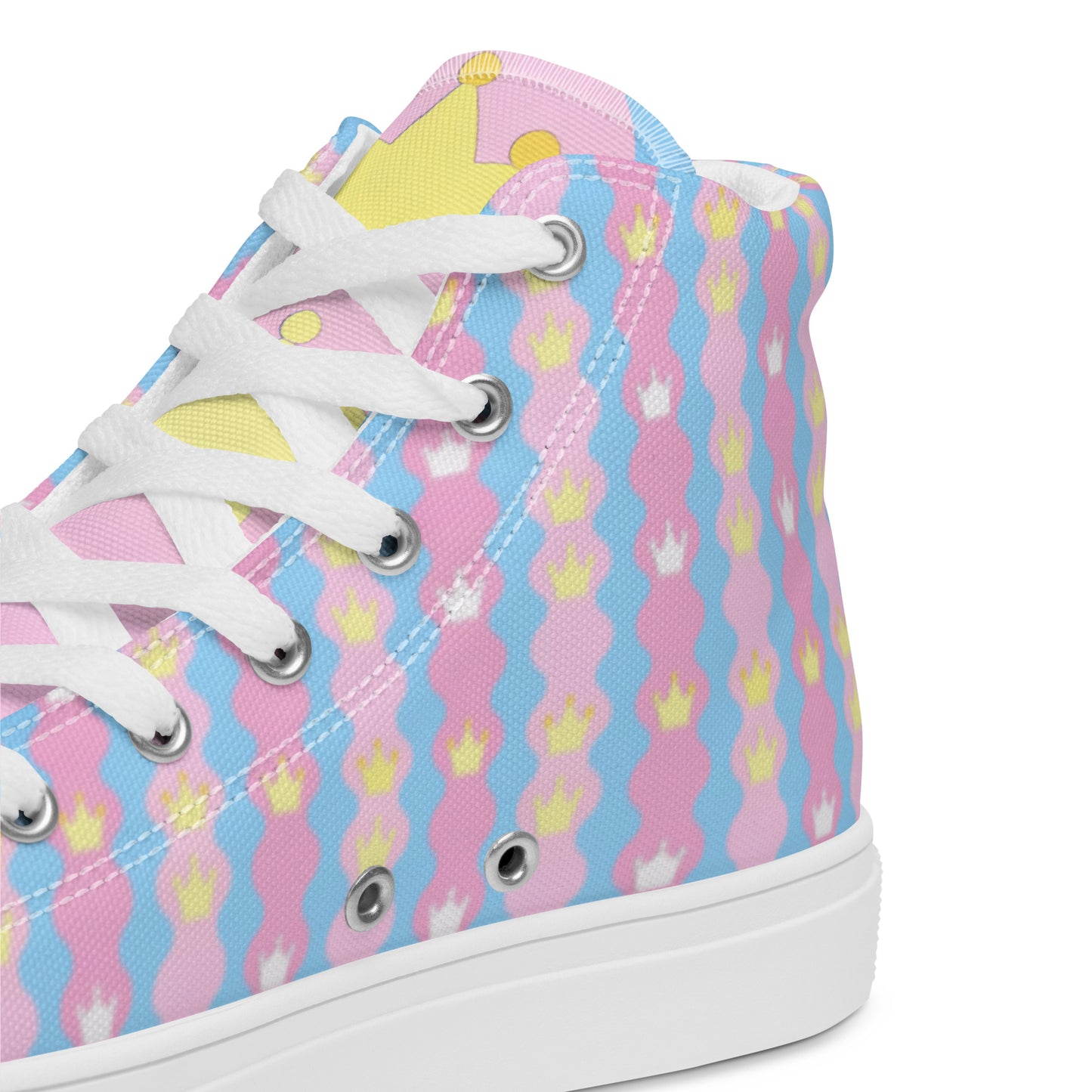 Women’s high top canvas shoes