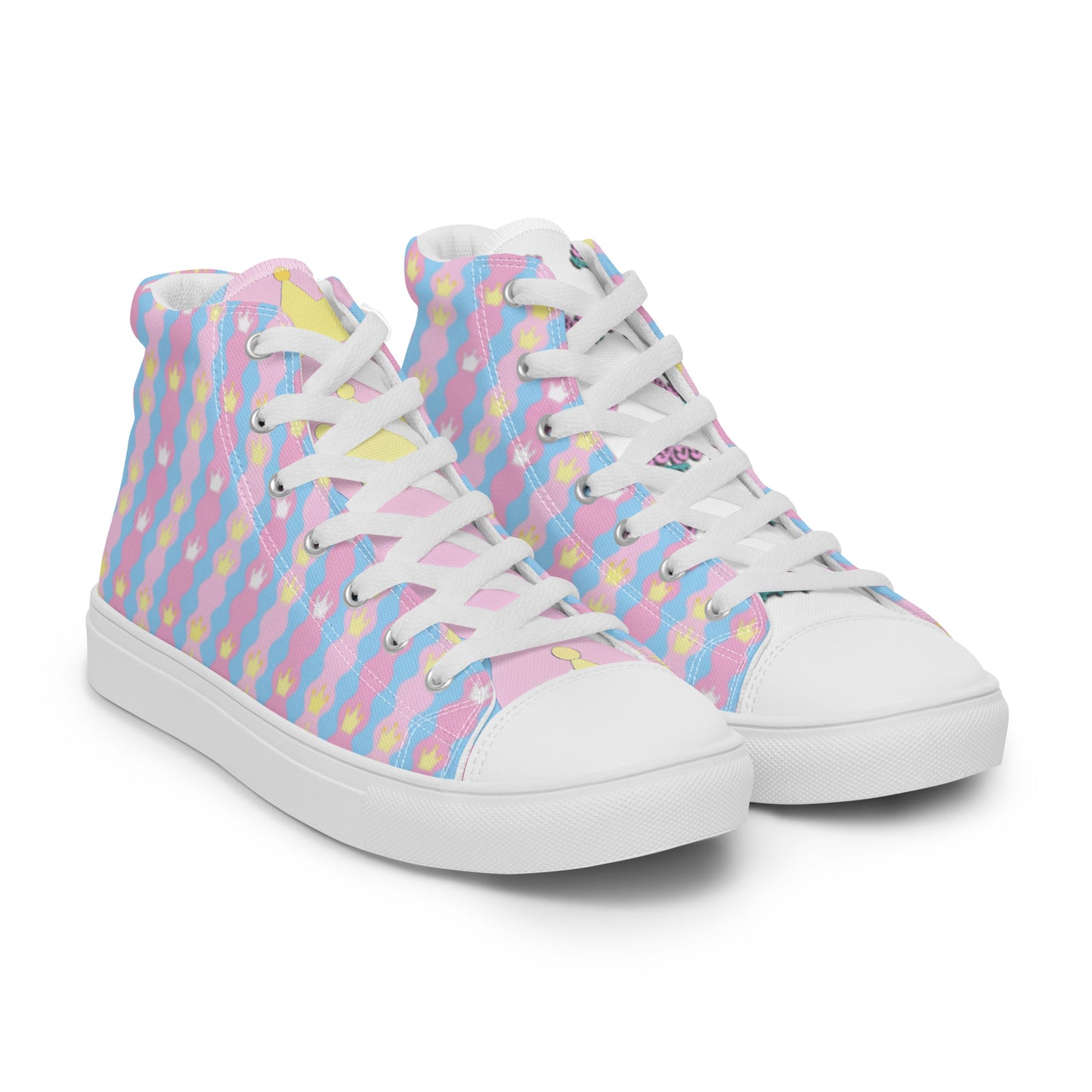 Women’s high top canvas shoes