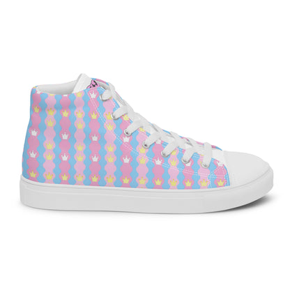 Women’s high top canvas shoes